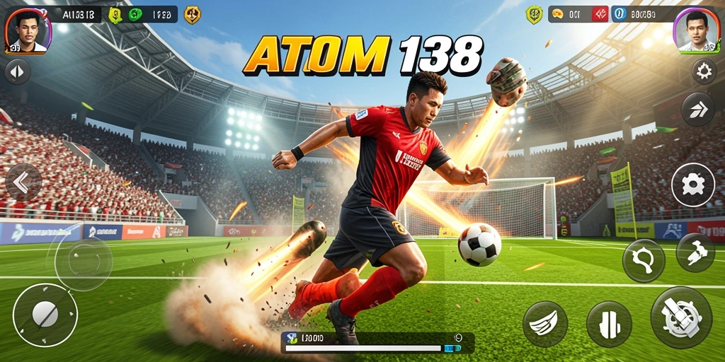 Tampilan menarik dari gameplay nyata olahraga di ATM138.
