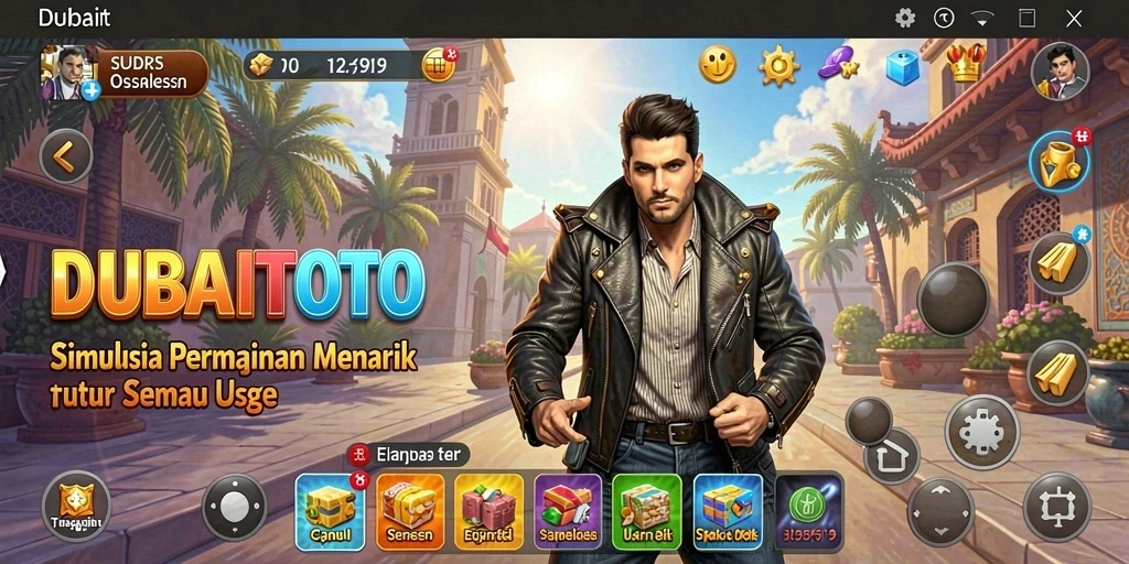 Tampilan gameplay DUBAITOTO yang menarik dan interaktif.