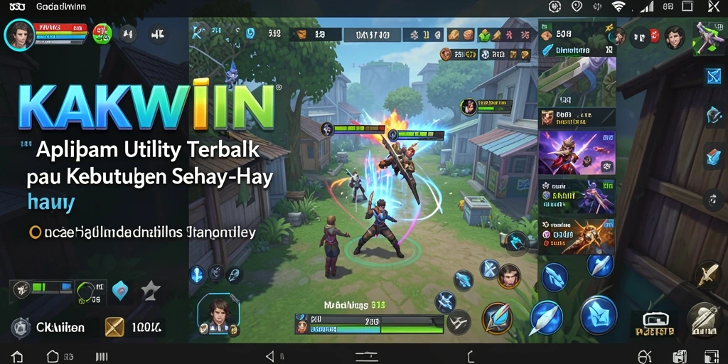 Screenshot utama KAKWIN menampilkan antarmuka aplikasi Utility yang efisien.