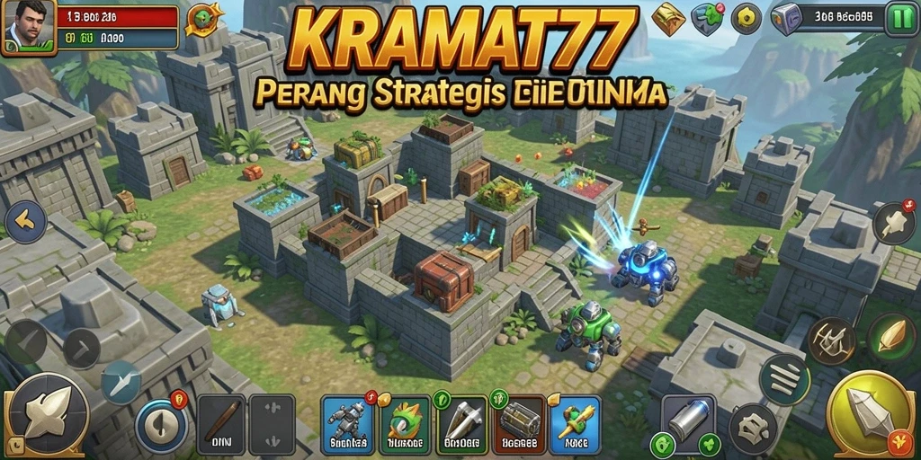 Tampilan gameplay KRAMAT77 yang seru dan menegangkan.
