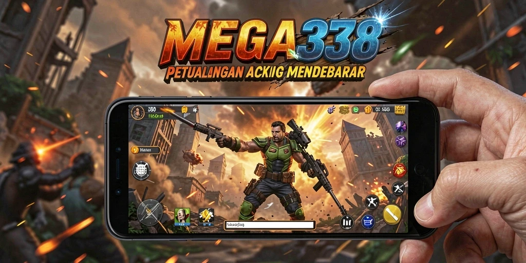 Tampilan seru dari gameplay Action di MEGA338.