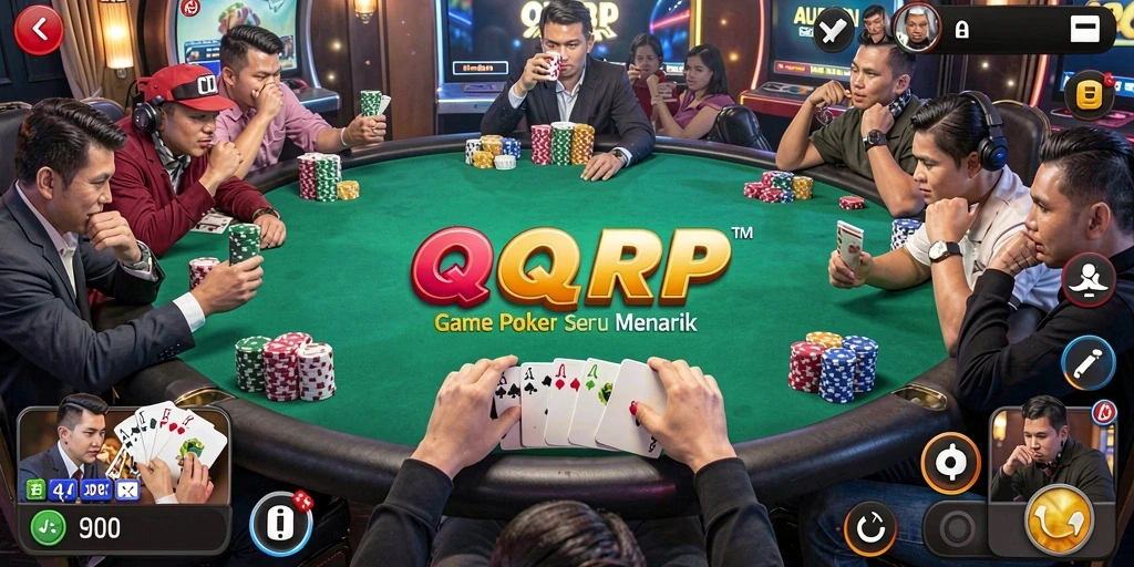Gameplay QQRP yang mendebarkan dan penuh strategi.