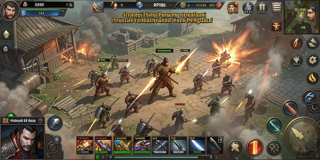 Gameplay menarik dari RP886 dengan aksi strategi yang mendebarkan.