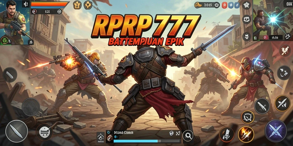 Gameplay seru RPRP777 yang mendebarkan di medan pertempuran.