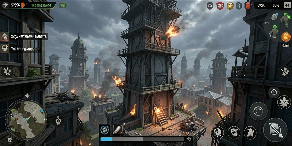 Menampilkan gameplay seru dengan strategi Tower Defense yang mendebarkan.